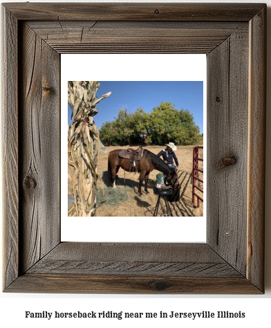 family horseback riding near me in Jerseyville, Illinois